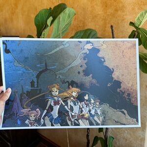 Sailor Moon art print poster